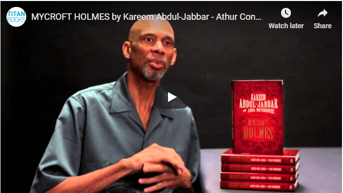 Kareem answers questions about his new book ‘Mycroft Holmes’ (VIDEO)