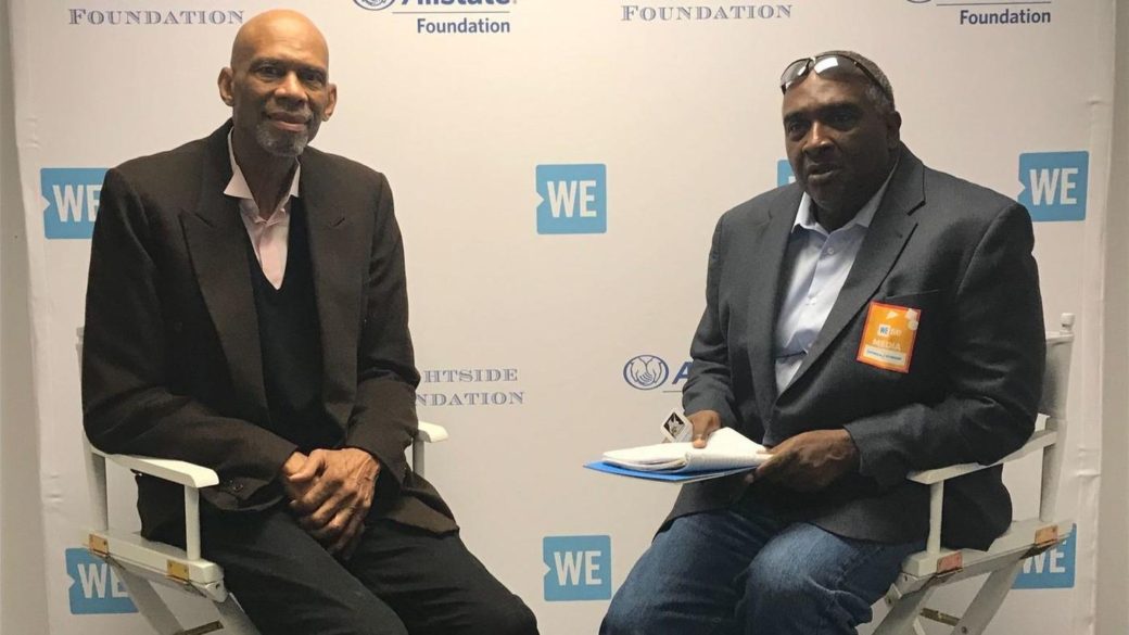 Q&A: Kareem Abdul-Jabbar weighs in on social issues, Magic Johnson, the Lakers and more at WE Day Baltimore