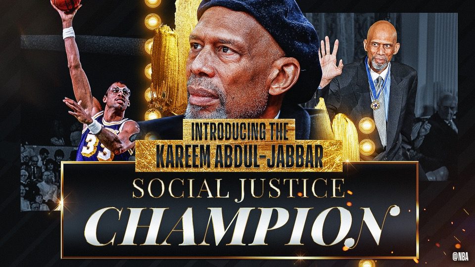 New ‘Kareem Abdul-Jabbar Social Justice Champion Award’ Announced by NBA