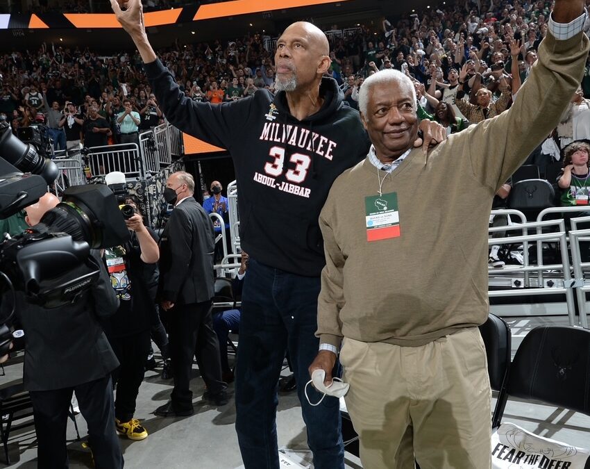 Kareem Abdul-Jabbar Returns to Milwaukee for Game 4 NBA Finals 2021